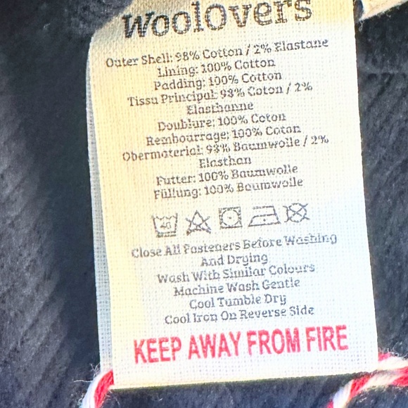 NWT WOOLOVERS reversible jacket - Picture 4 of 4